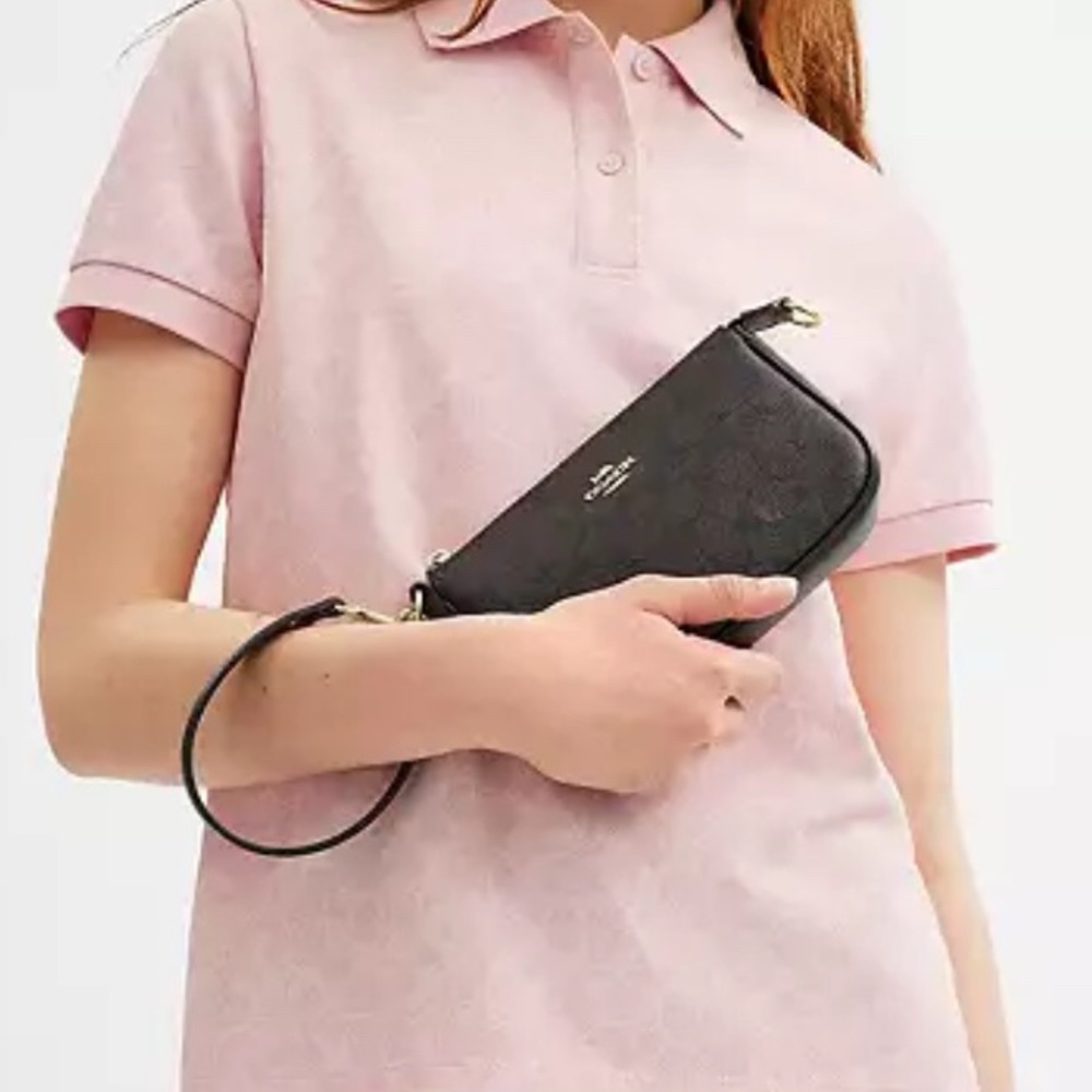 COACH Nolita 19 In Signature Canvas Mini Shoulder Bag - Picture 9 of 11